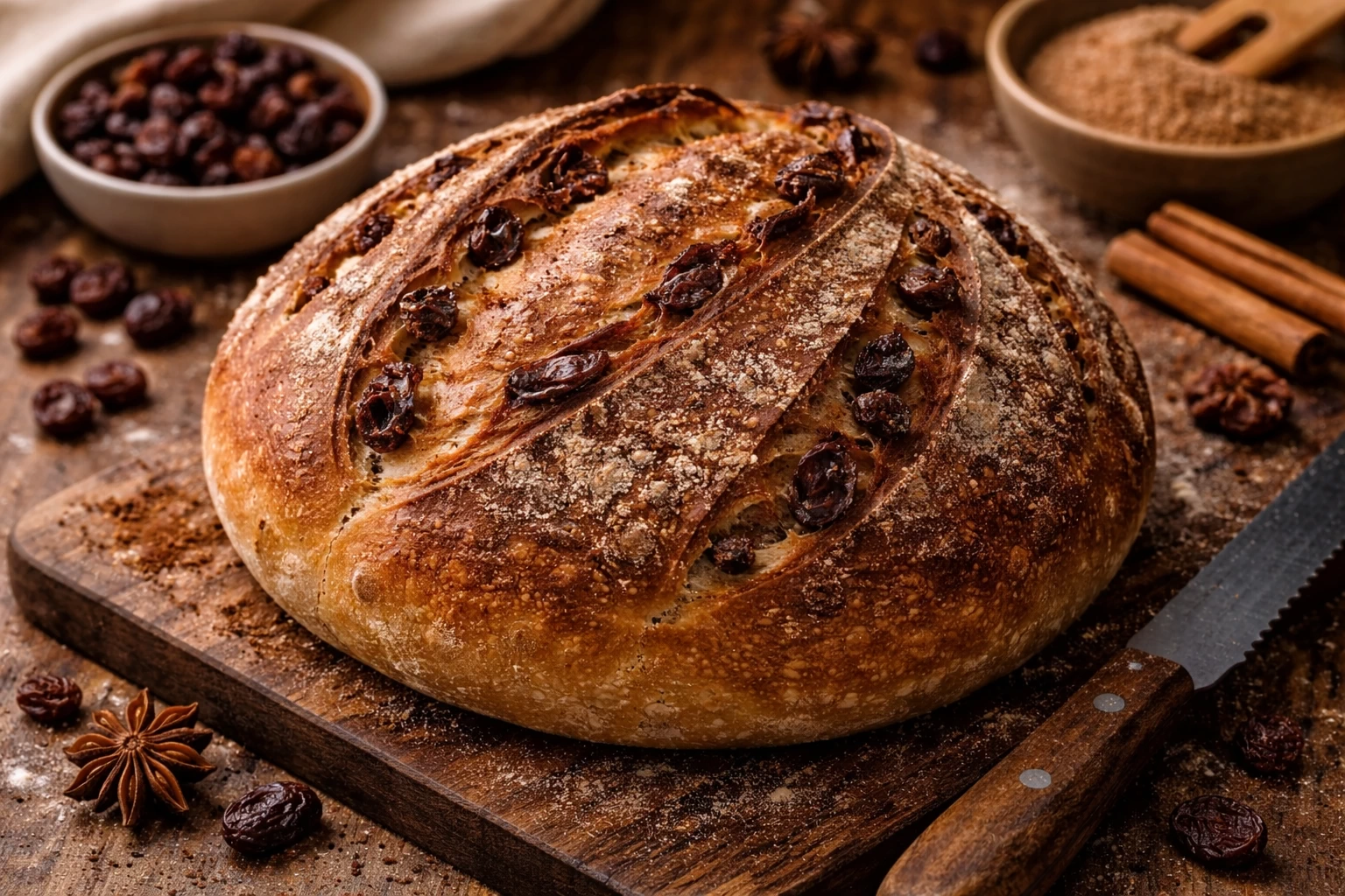 Cinnamon Sourdough Bread 1.5Lbs